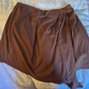 Anthropologie Chocolate Brown tube top